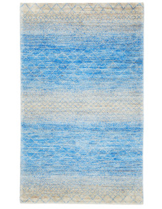 Tappeto Royal Gabbeh Pakistan 93x153 Blu Celest
