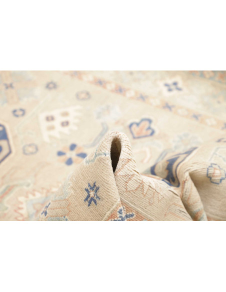 Tappeto Kazak Afghanistan 154x210 Beige Crema B