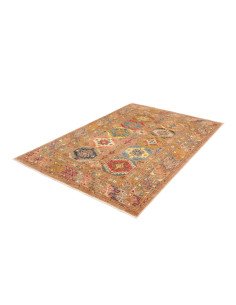 Rug Tribal Pakistan 146x210 Terracotta Blue Red 2