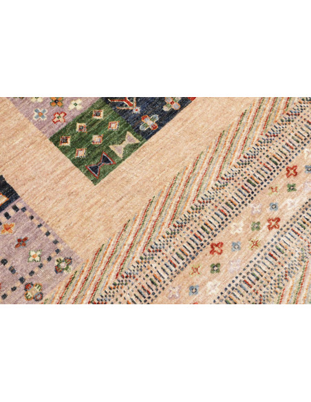 Rug Siva Pakistan 168x254 Beige Multicolored