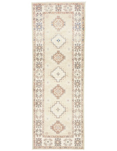 Rug Kazak Afghanistan 64x180 Ivory Cream Terrac