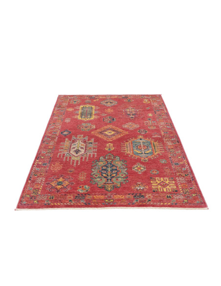 Tappeto Tribal Pakistan 119x177 Rosso