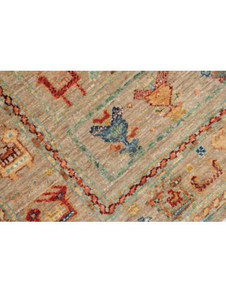 Rug Rubin Pakistan maroon 79x124