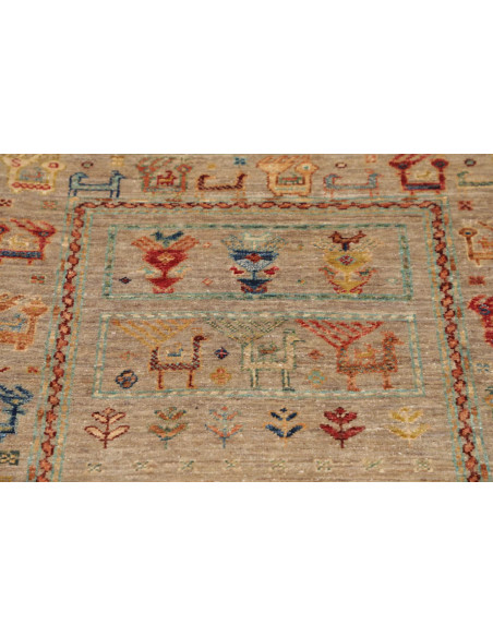 Rug Rubin Pakistan maroon 79x124