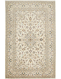 Kashan 193x300 Cm Kashan, Persia, Lana Cardata A Mano