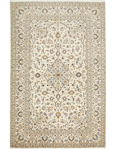 Kashan 193x300 Cm Kashan, Persia, Hand-carded Wool cotton