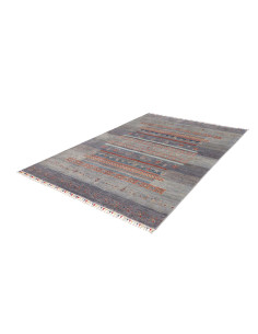 Rug Siva Pakistan 168x244 Grey Blue Terracotta 2