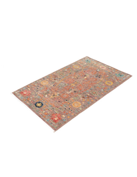 Rug Zigler Fine Pakistan maroon white 79x125