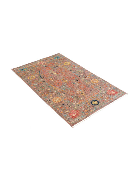 Rug Zigler Fine Pakistan maroon white 79x125