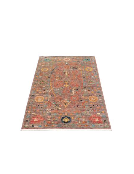 Rug Zigler Fine Pakistan maroon white 79x125