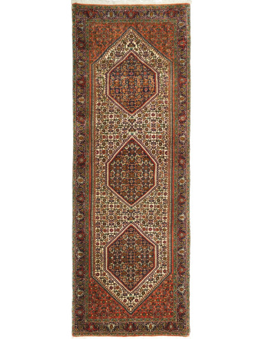 Bidjar 76x211 Cm Bidjar, Persia, Hand-carded Wool, Cotton,