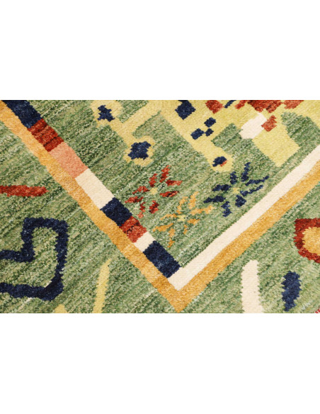 Rug Berber Pakistan 133x179 Sage Gree