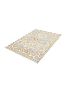 Rug Kazak Afghanistan 122x175 Sky Blue Ivory Pe 2