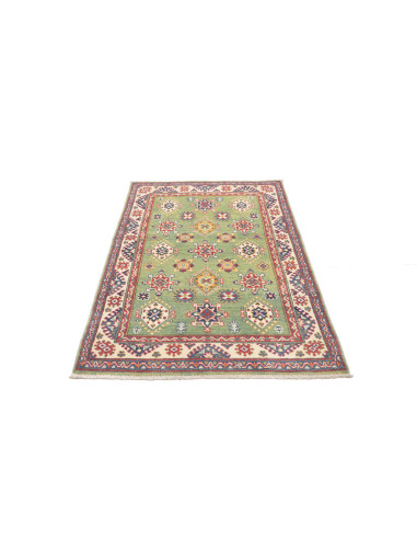 Tappeto Kazak Afghanistan marrone azzurro 100x149