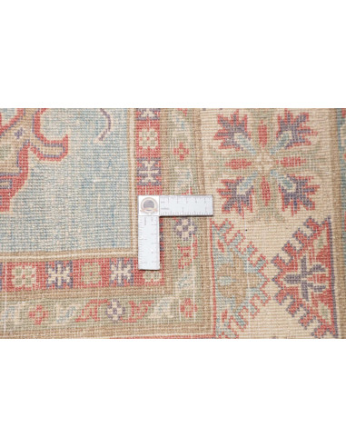 Rug Kazak Afghanistan 170x228 Light Blue Cream