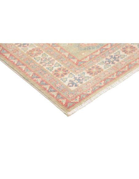 Rug Kazak Afghanistan 155x196 Sage Green Coral