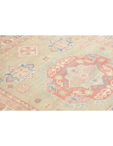 Rug Kazak Afghanistan 155x196 Sage Green Coral