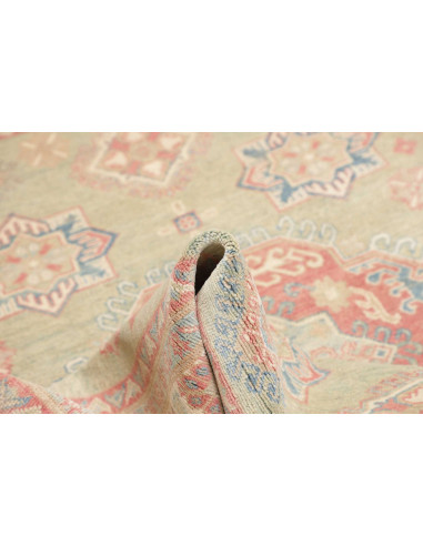 Rug Kazak Afghanistan 155x196 Sage Green Coral