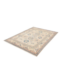 Rug Kazak Afghanistan 154x204 Beige Blue Pink 2