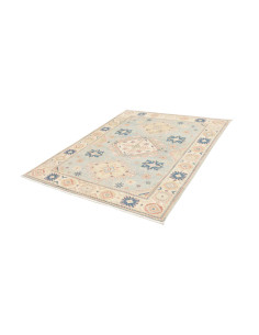 Tappeto Kazak Afghanistan 151x185 Azzurro Paste 2