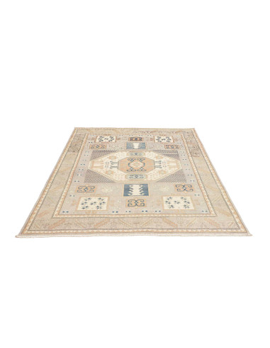 Rug Kazak Afghanistan 152x188 Grey Blue Cream N