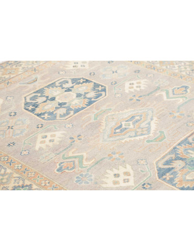 Rug Kazak Afghanistan 156x201 Grey Blue Light B