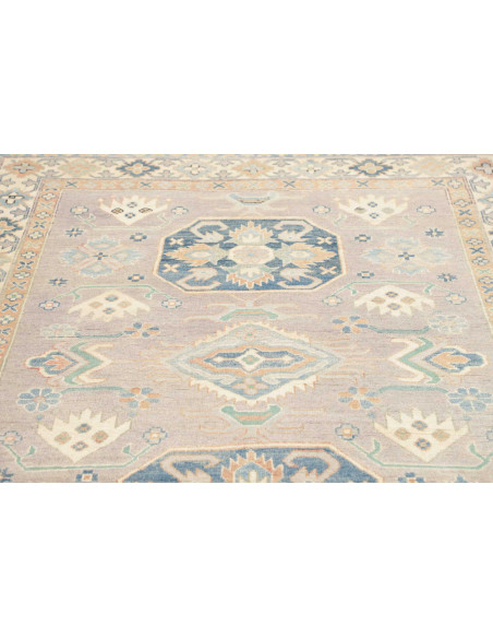 Rug Kazak Afghanistan 156x201 Grey Blue Light B