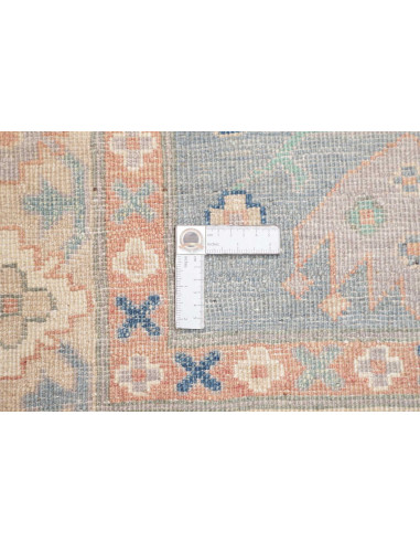 Rug Kazak Afghanistan 155x203 Sky Blue Beige Cr