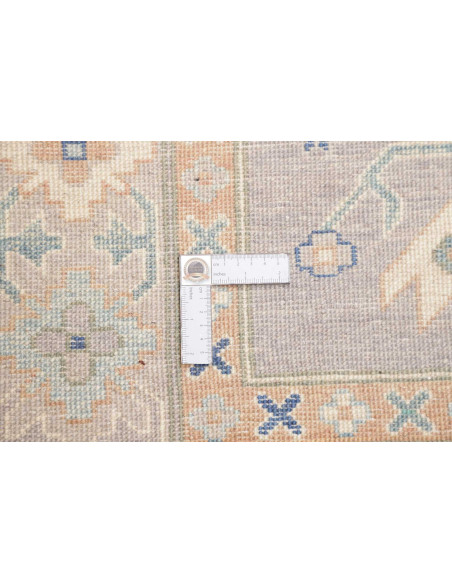 Rug Kazak Afghanistan 154x197 Grey Blue Peach C