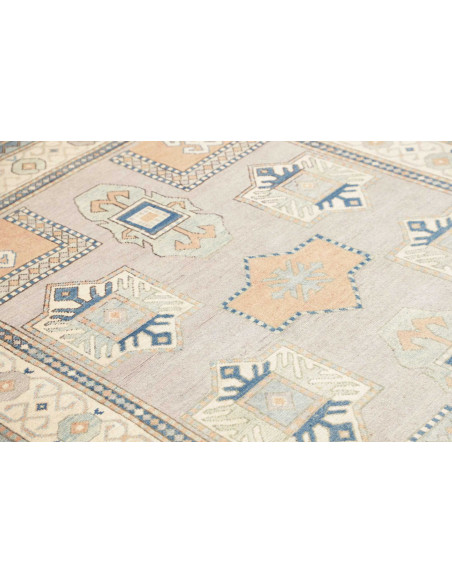 Rug Kazak Afghanistan 150x197 Light Grey Cream