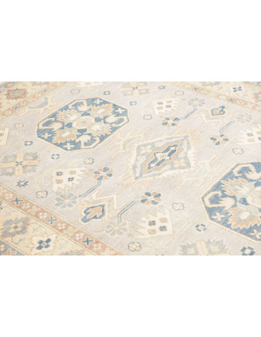 Rug Kazak Afghanistan 150x202 Light Grey Light