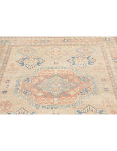 Tappeto Kazak Afghanistan 152x197 Beige Sabbia