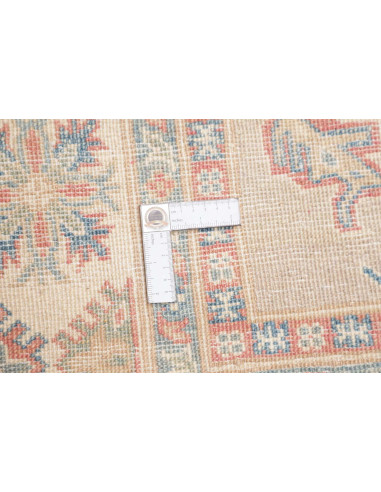 Rug Kazak Afghanistan 154x201 Light Grey Beige