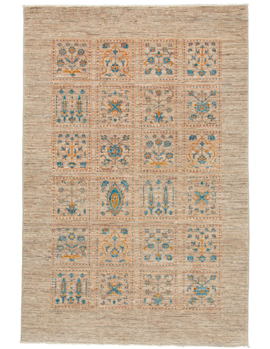 Tappeto Bakhtiyar Pakistan 114x175 Beige Blu Tu