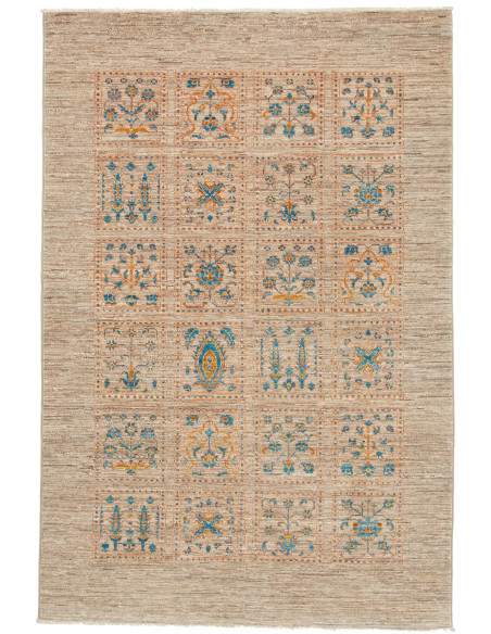 Tappeto Bakhtiyar Pakistan 114x175 Beige Blu Tu