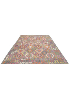 Tappeto Kilim Afghanistan 207x295 Grigio Blu Gi 2