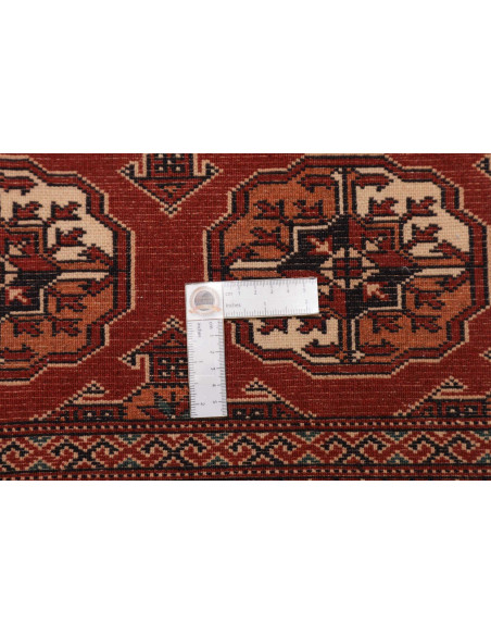 Tappeto Torkaman Persia marrone blu 108x150