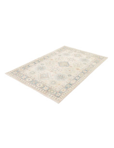 Hand Made Rug Kazak Afghanistan 121x178 Cream L 2
