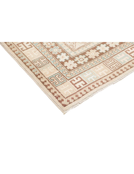 Hand Made Rug Kazak Afghanistan 123x182 Beige B