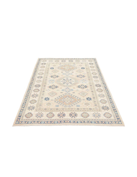 Rug Kazak Afghanistan 117x178 Beige Blue