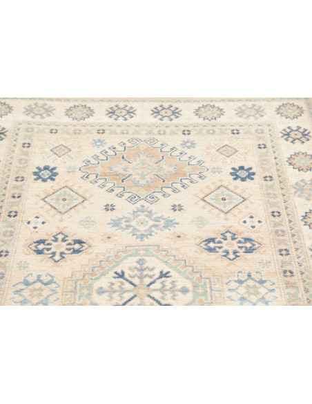 Rug Kazak Afghanistan 117x178 Beige Blue