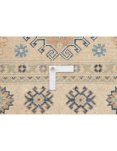 Rug Kazak Afghanistan 117x178 Beige Blue