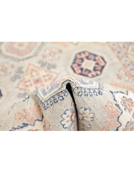 Tappeto Kazak Afghanistan 122x180 Grigio Chiaro