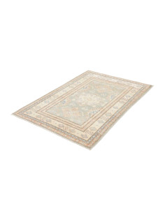 Rug Kazak Afghanistan 103x145 Mint Green Cream 2