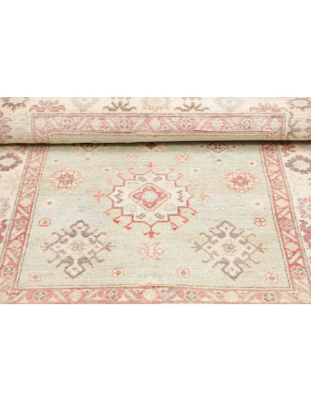 Rug Kazak Afghanistan 105x148 Mint Green Beige