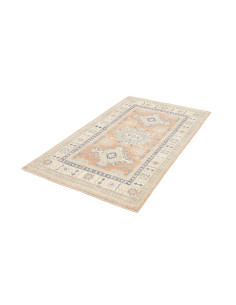 Rug Kazak Afghanistan 96x158 Pale Peach Sky Blu 2