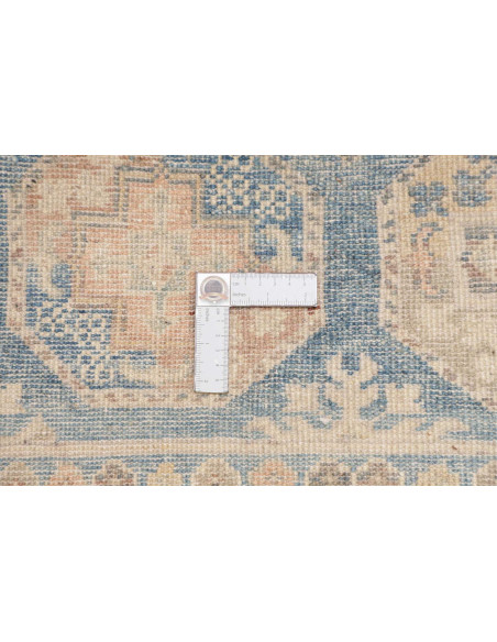Rug Kazak Afghanistan 104x148 Light Blue Cream
