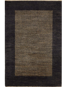Tappeto Shayan Pakistan 169x242 Nero Antracite