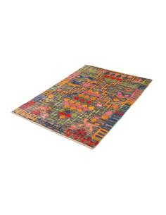 Rug Berber Pakistan 99x142 Brown Grey 2
