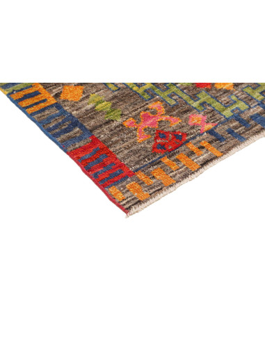 Rug Berber Pakistan 99x142 Brown Grey